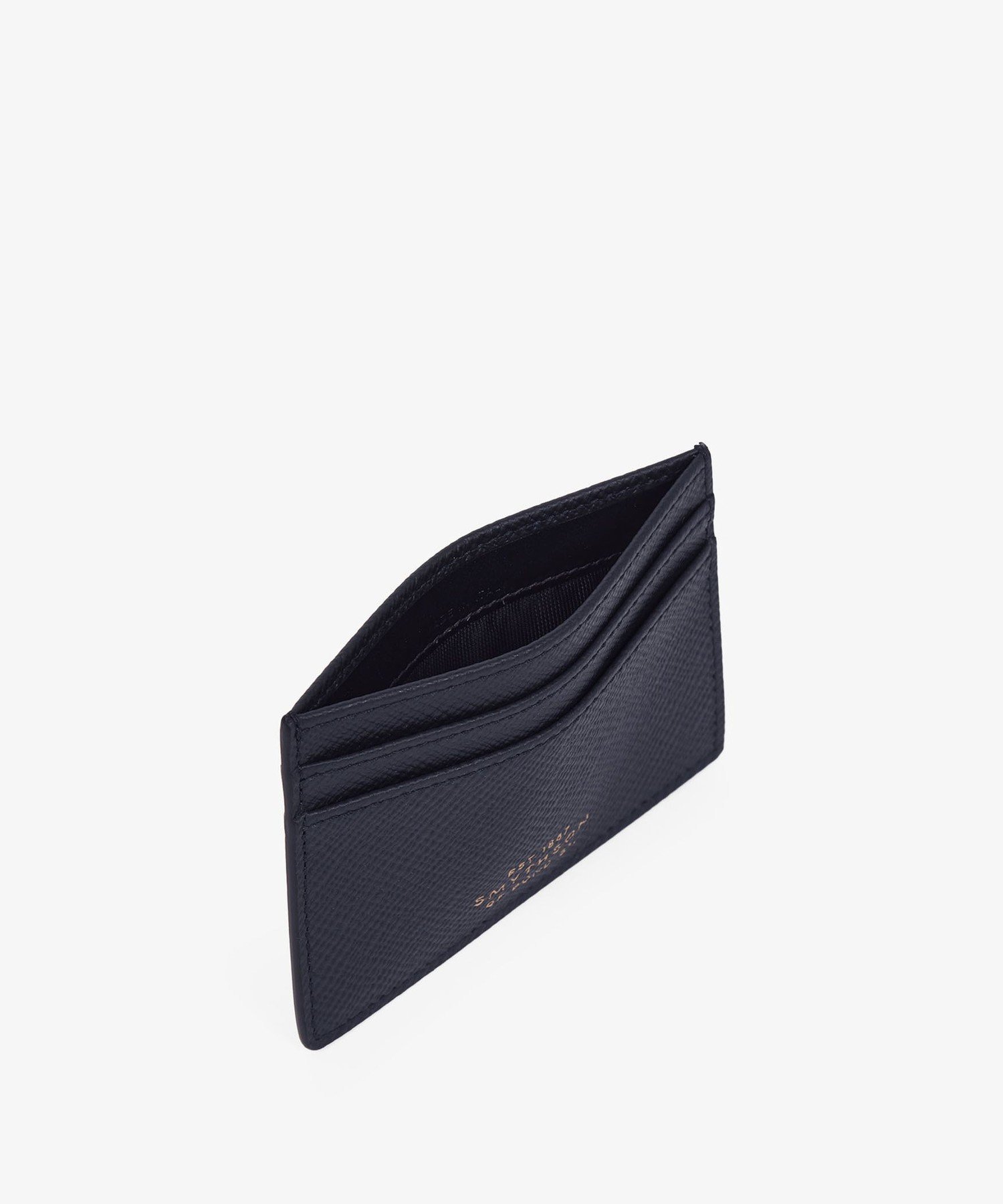 SMYTHSON Panama Flat Card Holder スマイソン 財布・ポーチ・ケース 名刺入れ・カードケース ネイビー【送料無料】