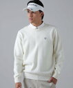 St ANDREWS 9G天竺 クルーネックニットプルオーバー (MENS) セントアンドリュース トップス ニット オレンジ ブラック ホワイト【送料無料】