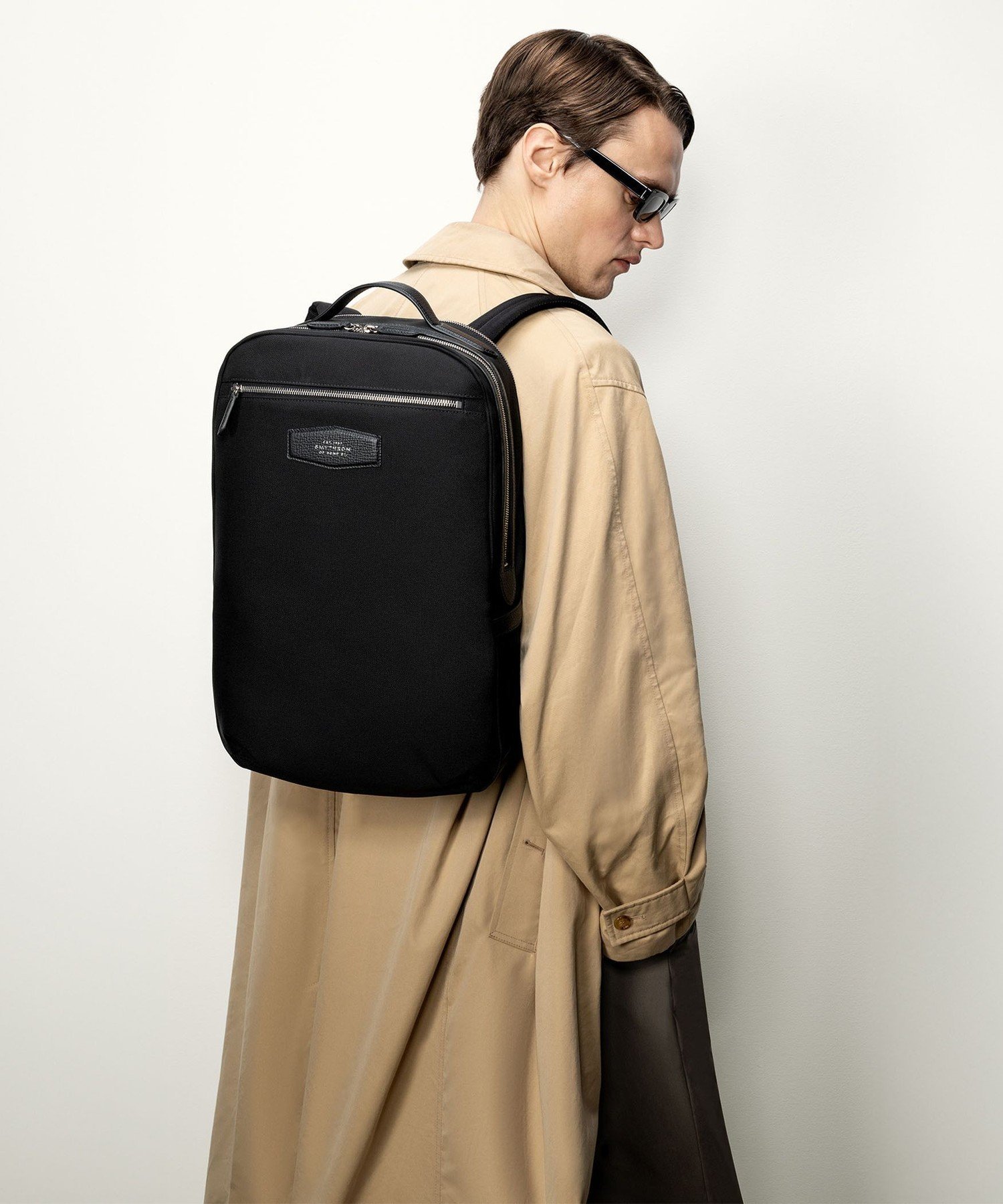 SMYTHSON Norton Backpack スマイソン バッグ リュック・バックパック ブラック【送料無料】