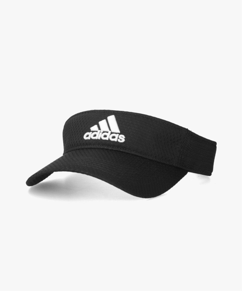 adidas adidas LT-MESH SUNVISOR オーバーライド 帽子 キャップ ブラック ホワイト