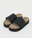 Hender Scheme Hender Scheme/(M)caterpillar/かまぼこサンダル ピーアールワン シューズ・靴 サンダル ブラック【送料無...