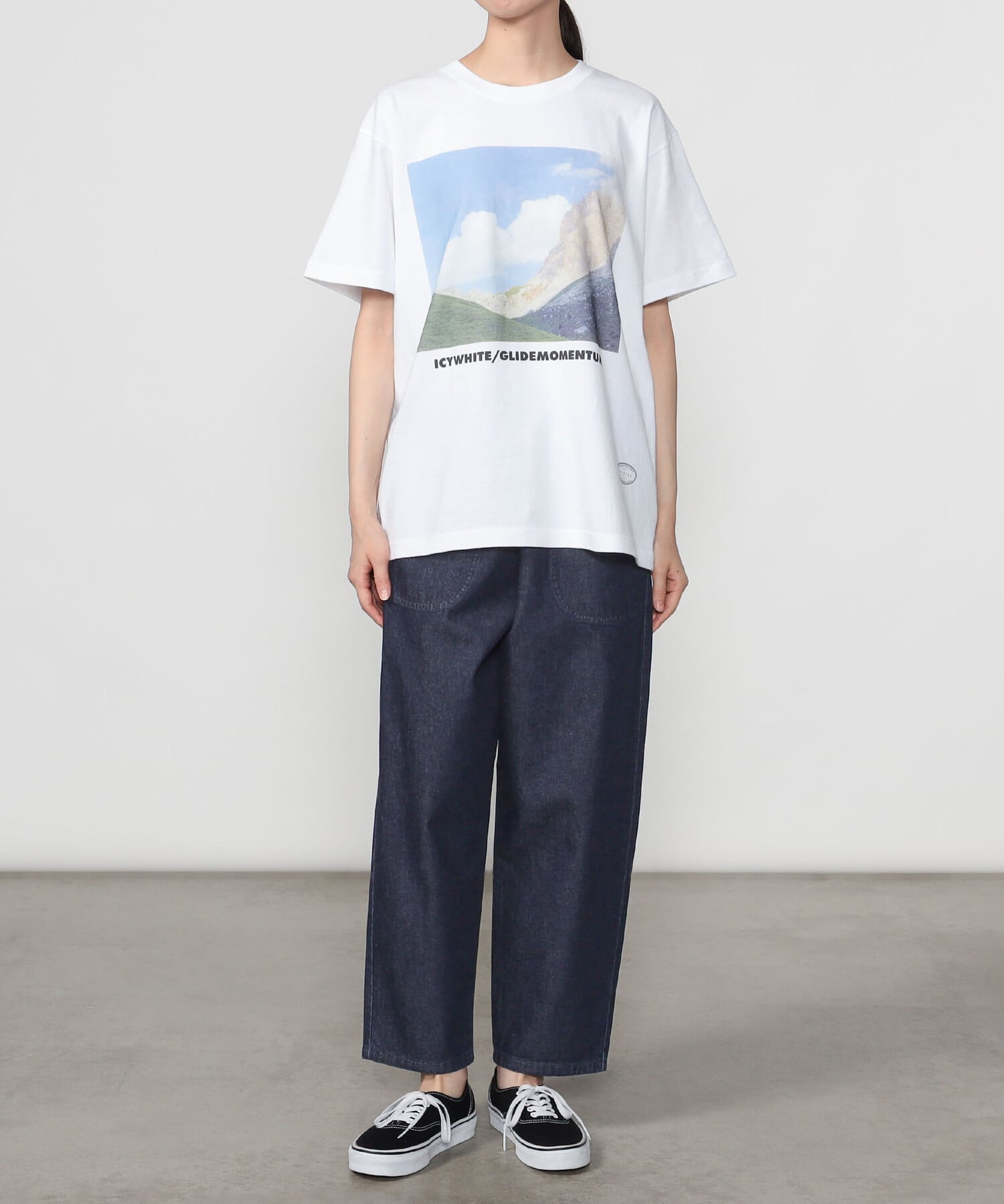 Bshop DANTON ｜ デニム イージーパンツ WOMEN ビショップ パンツ ジーンズ・デニムパンツ ネイビー