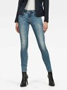 ジースター ロゥ ジーンズ レディース G-Star RAW 【公式ショップ】Midge Zip Skinny/スキニージーンズ ジースターロゥ パンツ ジーンズ・デニムパンツ ブルー【送料無料】