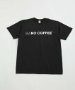 【SALE／40 OFF】NANO universe NO COFFEE/別注 Tシャツ ナノユニバース トップス カットソー Tシャツ ブラック ホワイト