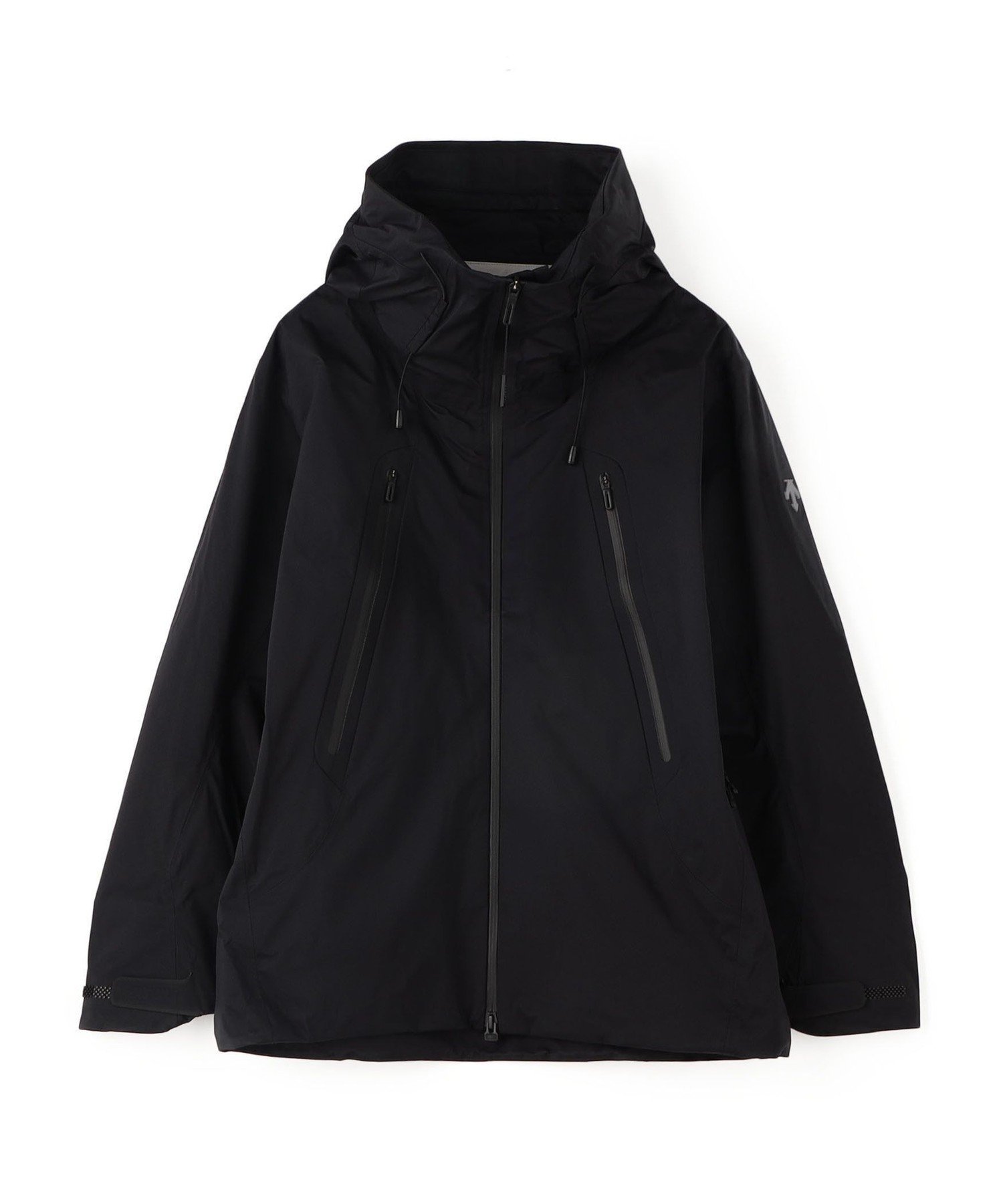 【SALE／40%OFF】TOMORROWLAND BUYING WEAR DESCENTE ALLTERRAIN CREAS HARD SHELL JACKET トゥモローランド ジャケット・アウター ブルゾン・ジャンパー ブラック【送料無料】のサムネイル