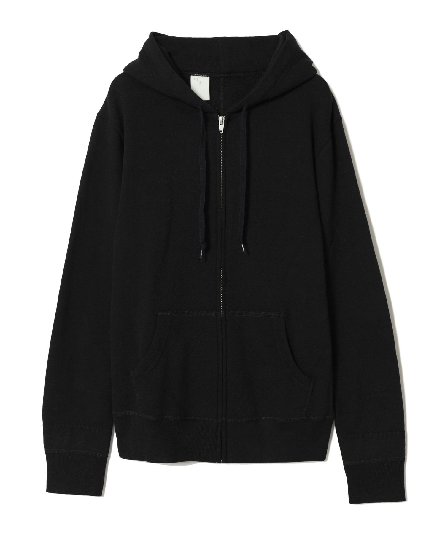 N.HOOLYWOOD UNDER WEAR ZIP UP HOODIE エヌ．ハリウッド トップス パーカー・フーディー ブラック グレー