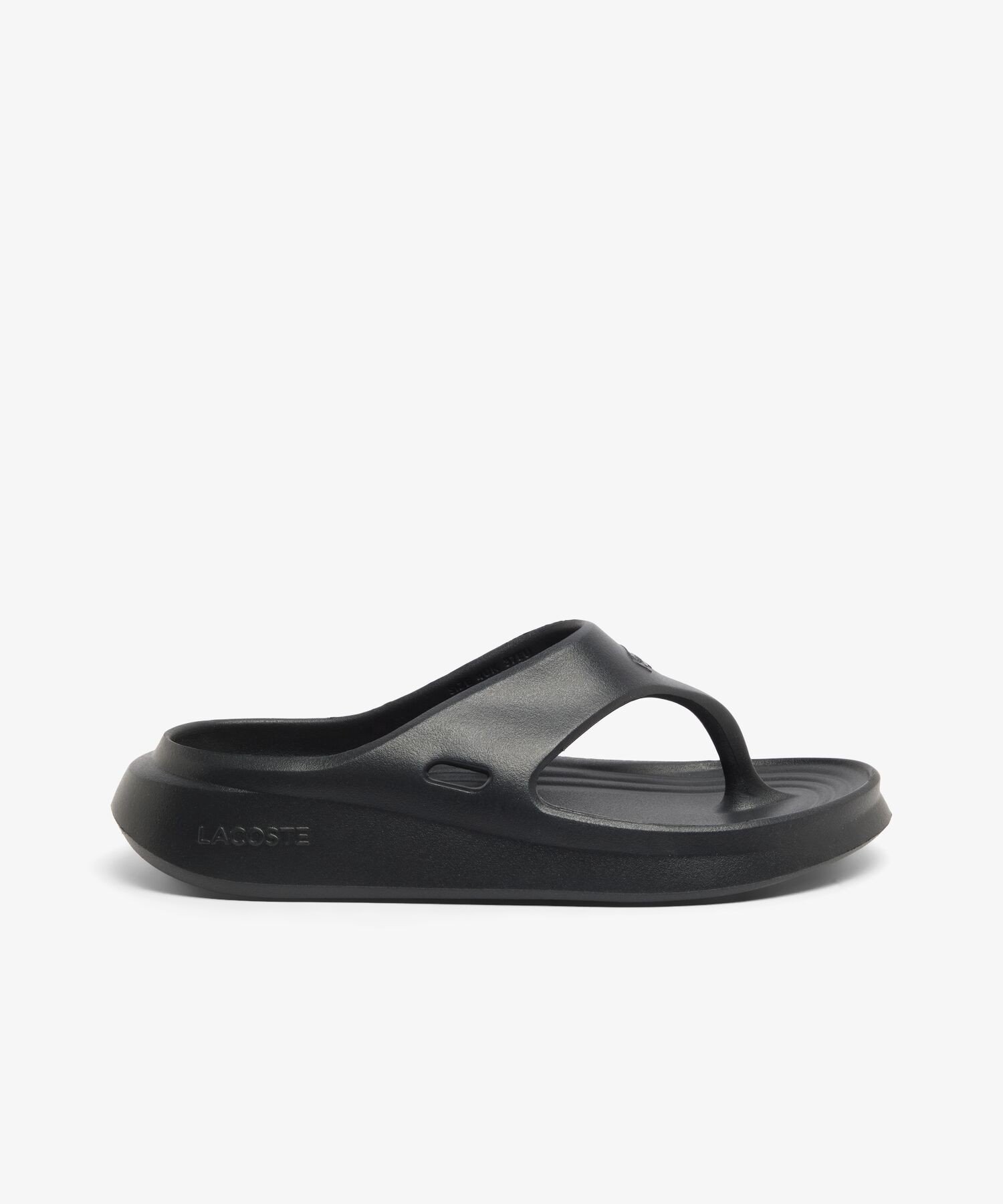 LACOSTE レディース MEDUZ FLIP-FLOP 1261 CFA / 厚底 軽量 トングサンダル ラコステ シューズ・靴 サンダル ブラック ホワイト【送料無料】