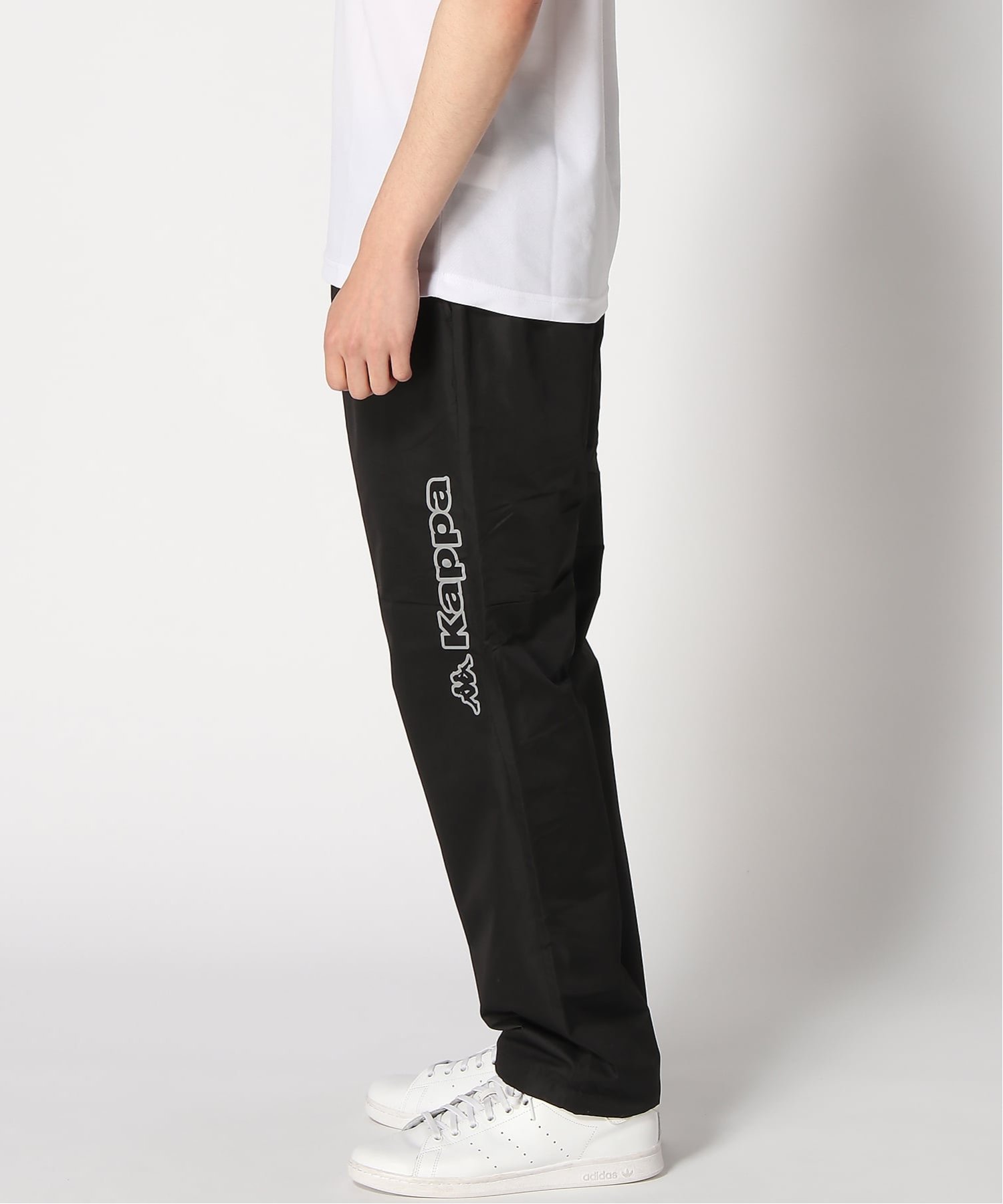 Kappa/(M)PEリップ×裏メッシュ パンツ ニッキー パンツ その他のパンツ ネイビー ブラック