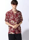 【SALE/60%OFF】サーフィン柄アロハシャツ パル グループ アウトレット シャツ/ブラウス【RBA_S】【RBA_E】