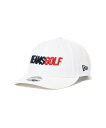 ビームス キャップ メンズ BEAMS GOLF NEW ERA * BEAMS GOLF / 別注 9FIFTY スタンダード キャップ ビームス ゴルフ 帽子 キャップ ホワイト ブラック【送料無料】