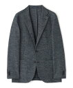 マッキントッシュフィロソフィー アウター メンズ 【SALE／21%OFF】MACKINTOSH PHILOSOPHY テーラードジャージージャケット テクノストレッチカラミ マッキントッシュ フィロソフィー ジャケット・アウター テーラードジャケット・ブレザー ネイビー グレー【送料無料】