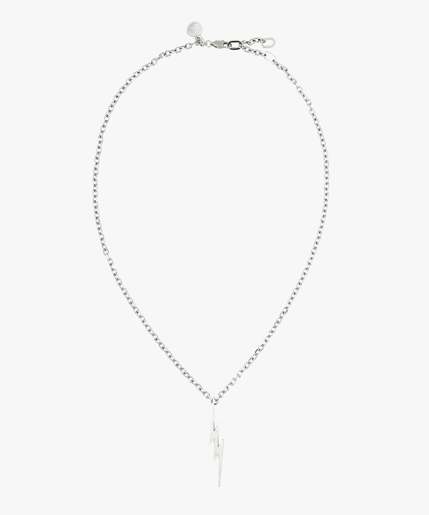 agnes b. 【ユニセックス】H922 COLLIER SILVER LINING ネックレス アニエスベー アクセサリー・腕時計 ネックレス シルバー【送料無料】