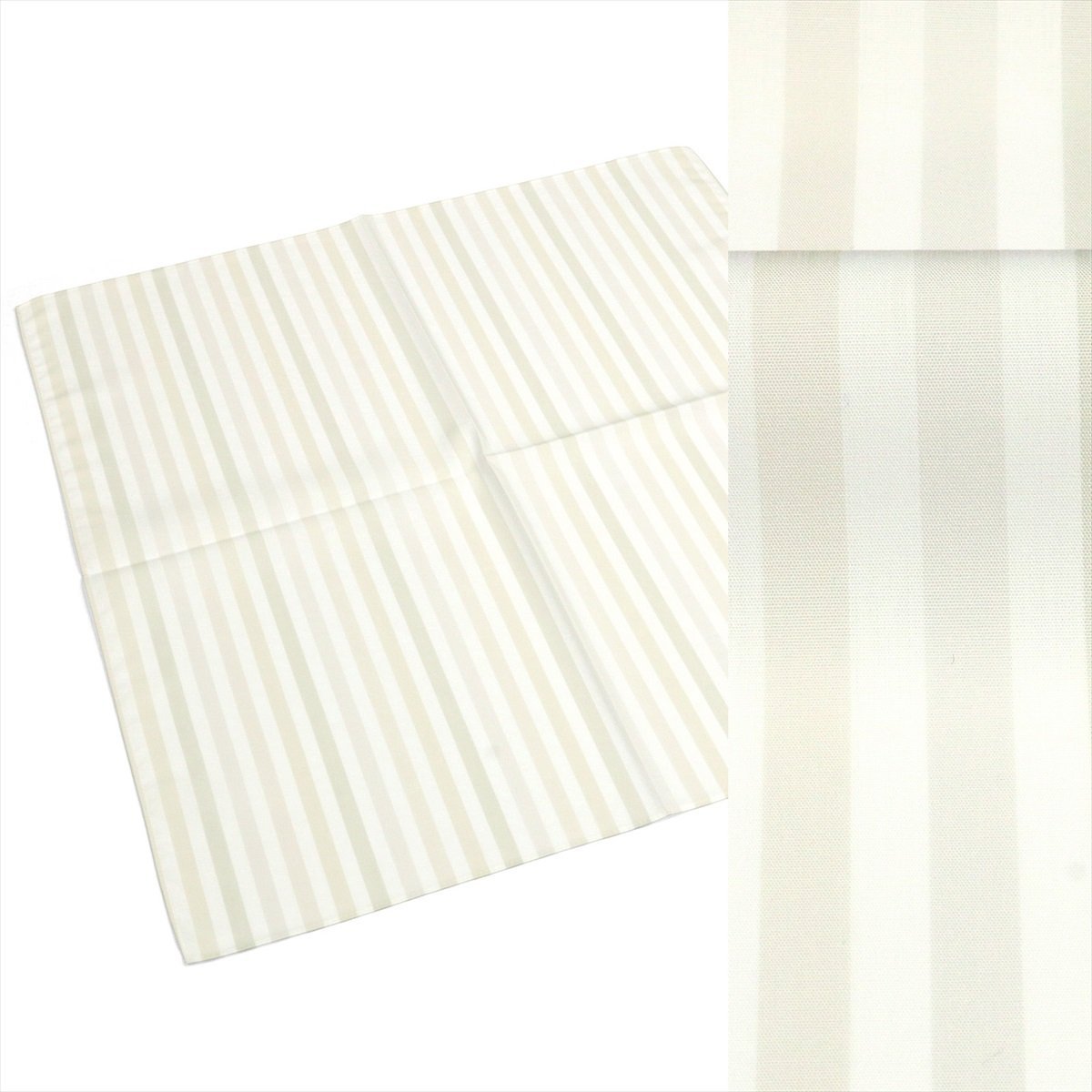 TOKYO SHIRTS 日本製 綿100% ハンカチ ベージュ系ストライプ柄 BU210901GRAT00A-50-H30 トーキョーシャツ ファッション雑貨 ハンカチ・ハンドタオル ブラウン
