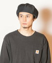 CA4LA SMALL CIRCLE PL カシラ 帽子 ハンチング・ベレー帽 ベージュ グレー ブラック【送料無料】