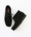 Clarks Wallabee Boot フリークスストア シューズ・靴 ブーツ ブラック ベージュ【送料無料】