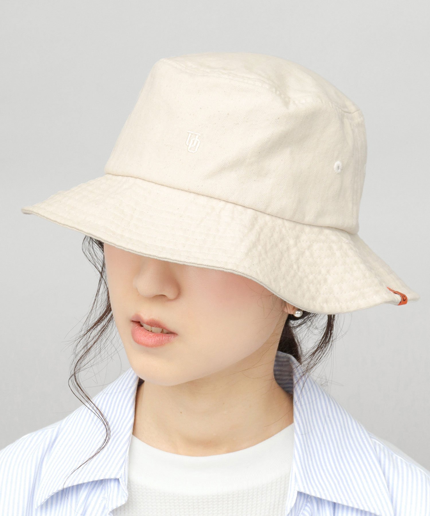 UNIVERSAL OVERALL ユニバーサルオーバーオール ハット 帽子 メンズ レディース バケハ 深め 刺繍 エー..