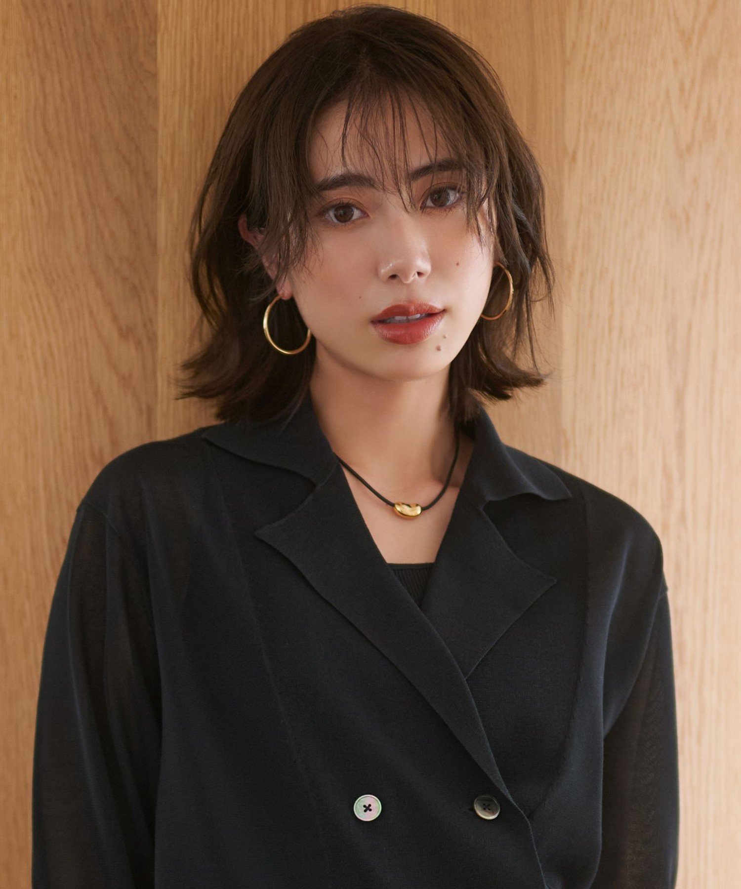 23区 【好評につき追加生産】ビーンズ ネックレス ニジュウサンク アクセサリー・腕時計 ネックレス ゴ..