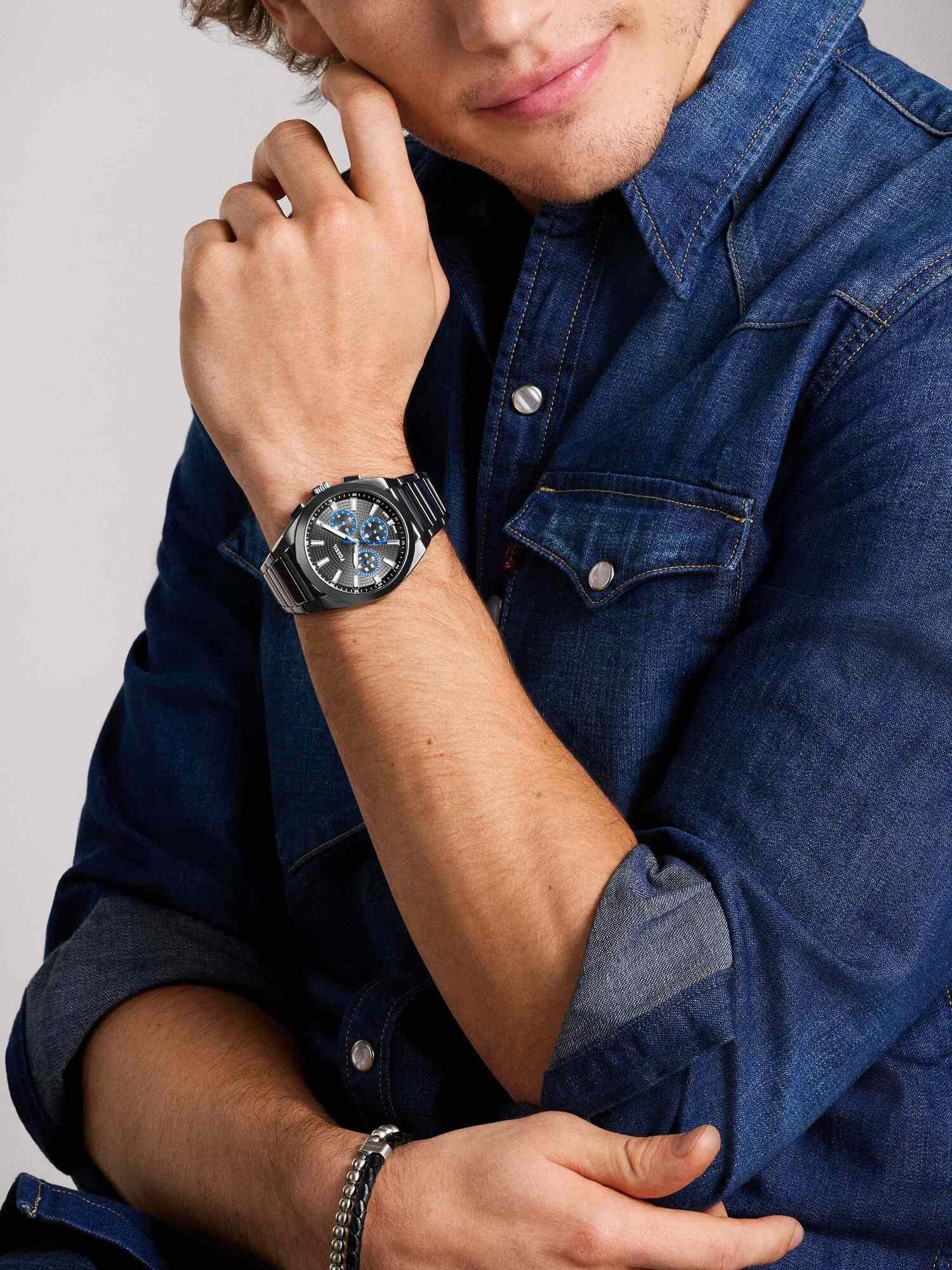 FOSSIL フォッシル 腕時計 メンズ アナログ ステンレス FS6107 フォッシル アクセサリー・腕時計 腕時計【送料無料】