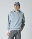 UNITED ARROWS GOLF メンズ ロゴ スウェット パーカー ユナイテッドアローズ スポーツ・アウトドア用品 ゴルフグッズ ネイビー ホワイト【送料...