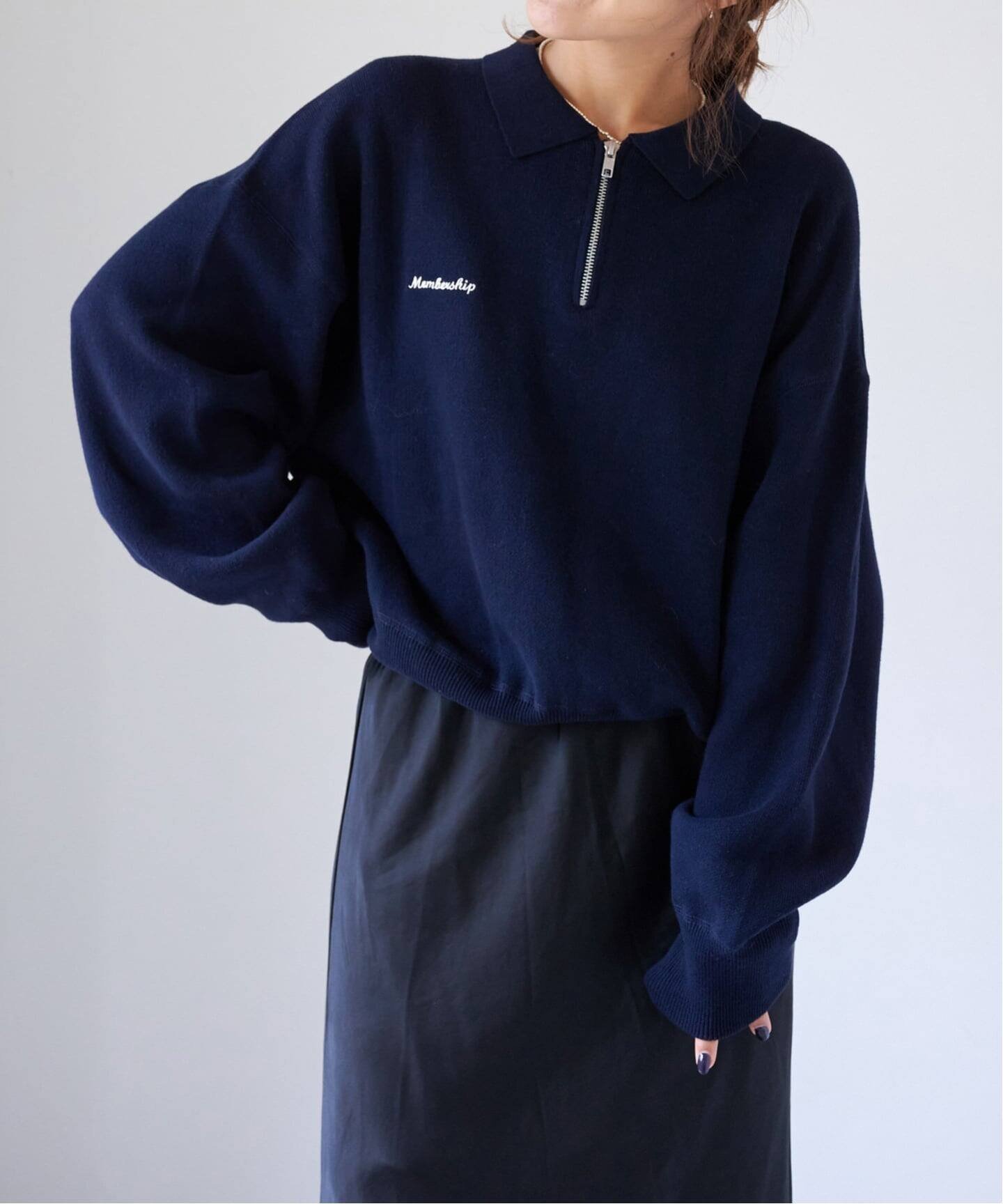 【SALE／30%OFF】OUTDOOR PRODUCTS Usual Things スウェットライクニットハーフZIPプルオーバー アウトドアプロダクツユージュアルシングス トップス ニット グレー ネイビー【送料無料】