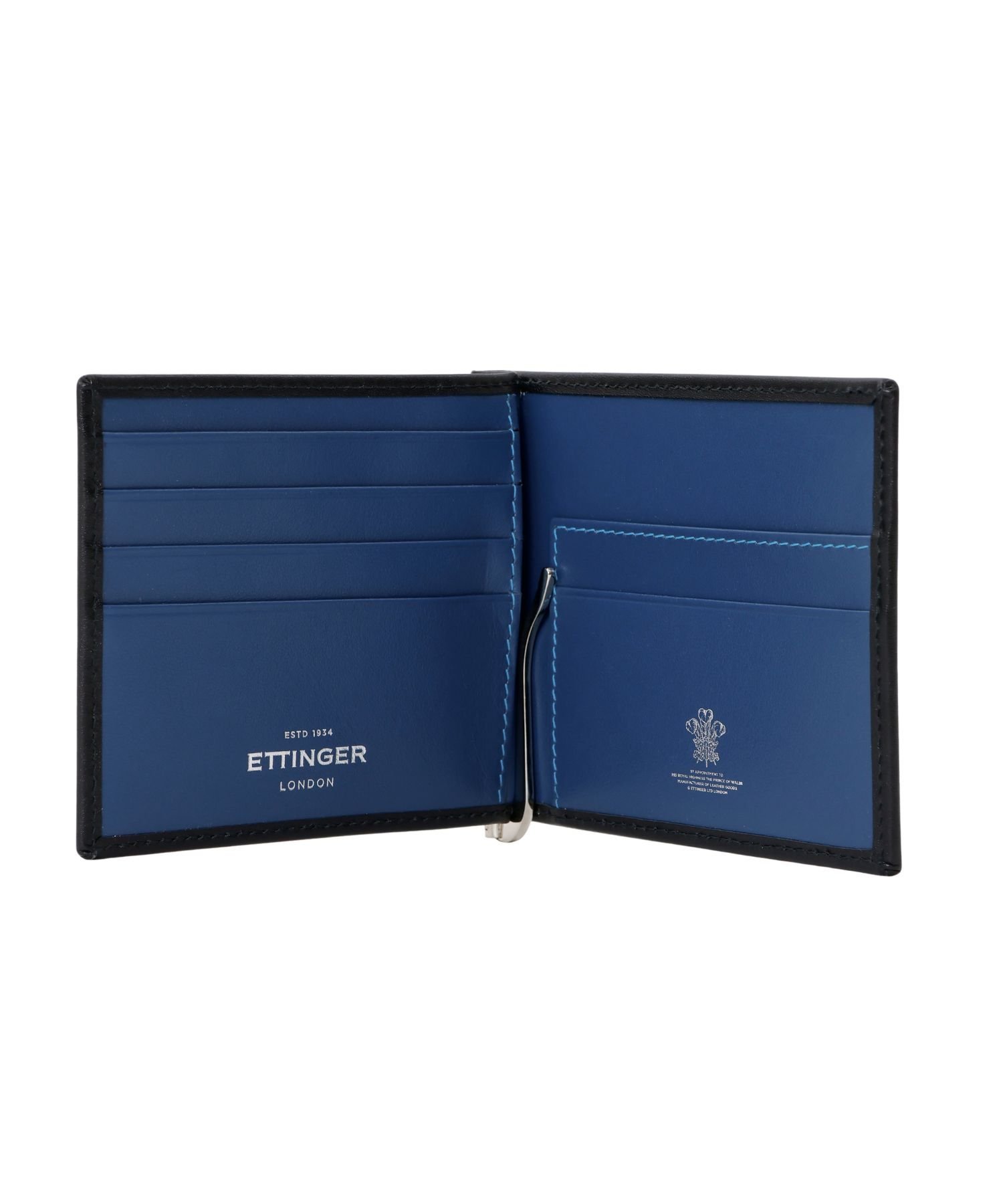 ETTINGER 【公式】＜通販限定カラー＞KS2194小銭入れ付マネークリップ エッティンガー 財布・ポーチ・ケース 財布 ブラック【送料無料】