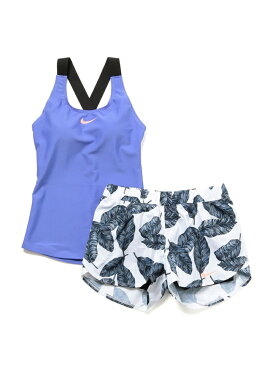 NERGY 【NIKE】ナイキ グラフィック2in1セパレーツ スイムウェア ウィメンズ ナージー スポーツ/水着 水着 ブラック パープル【送料無料】