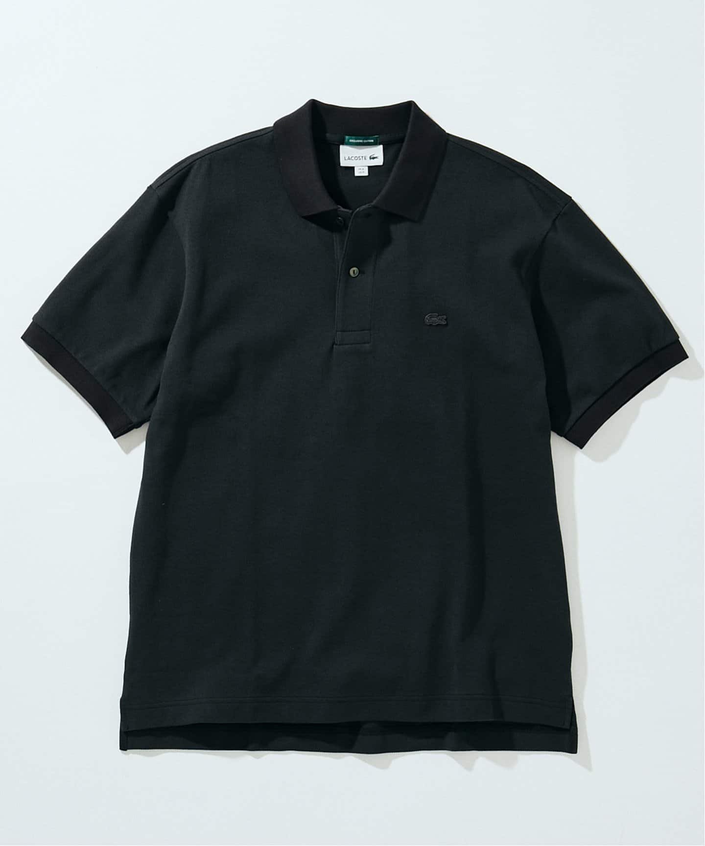 楽天Rakuten FashionJOURNAL STANDARD LACOSTE * JS / 別注 HEAVY PIQUE ポロシャツ ジャーナル スタンダード トップス ポロシャツ ブラック【送料無料】