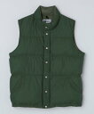 SHIPS MEN 【SHIPS別注】CRESCENT DOWN WORKS: イタリアン ベスト シップス ジャケット・アウター ダウンジャケット・ダウンベスト ワインレッド カーキグリーン ブラック グリーン【送料無料】