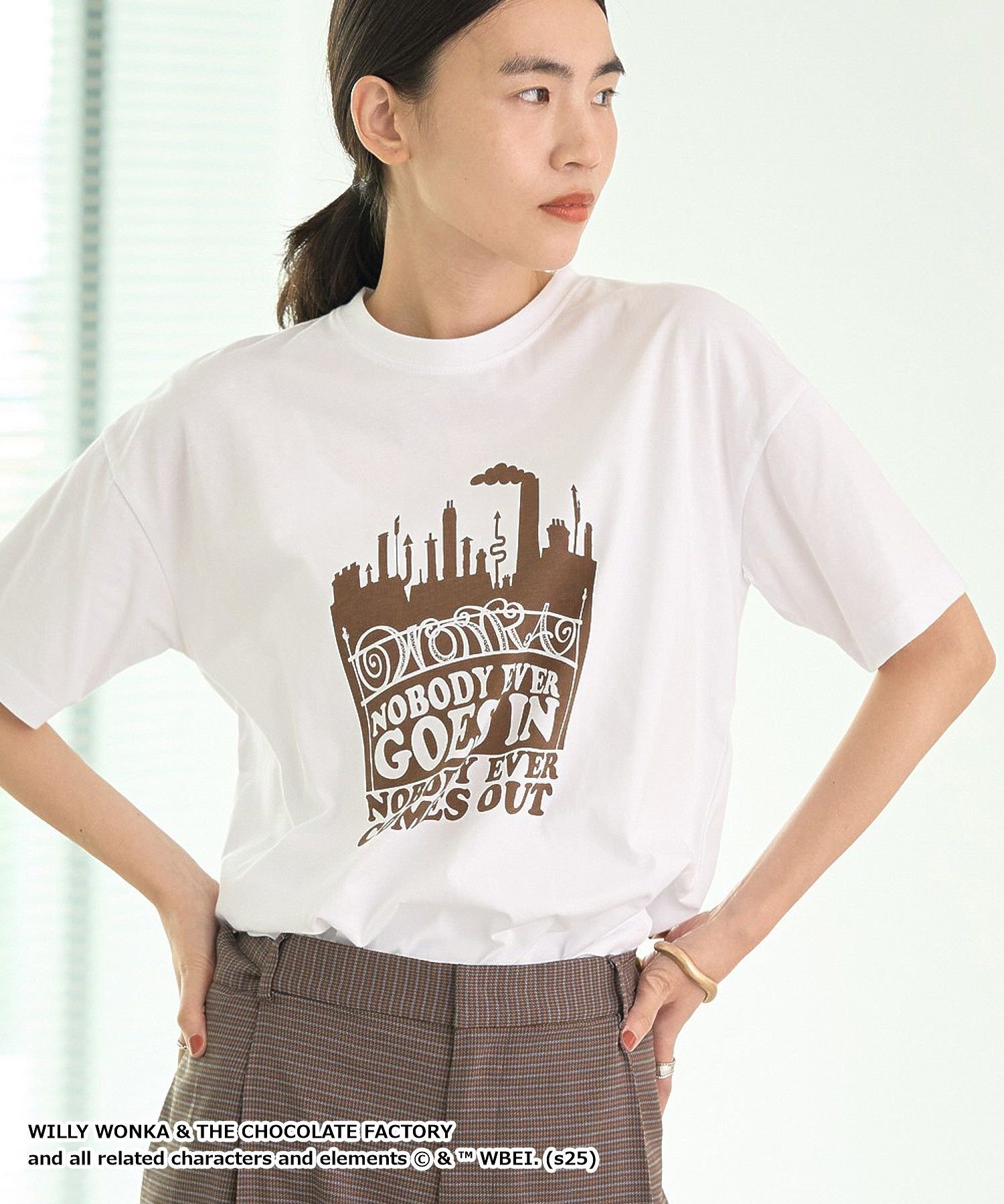 【SALE／50%OFF】CRAFT STANDARD BOUTIQUE 夢のチョコレート工場 /ファクトリーT クラフトスタンダードブティック トップス カットソー・Tシャツ ホワイト