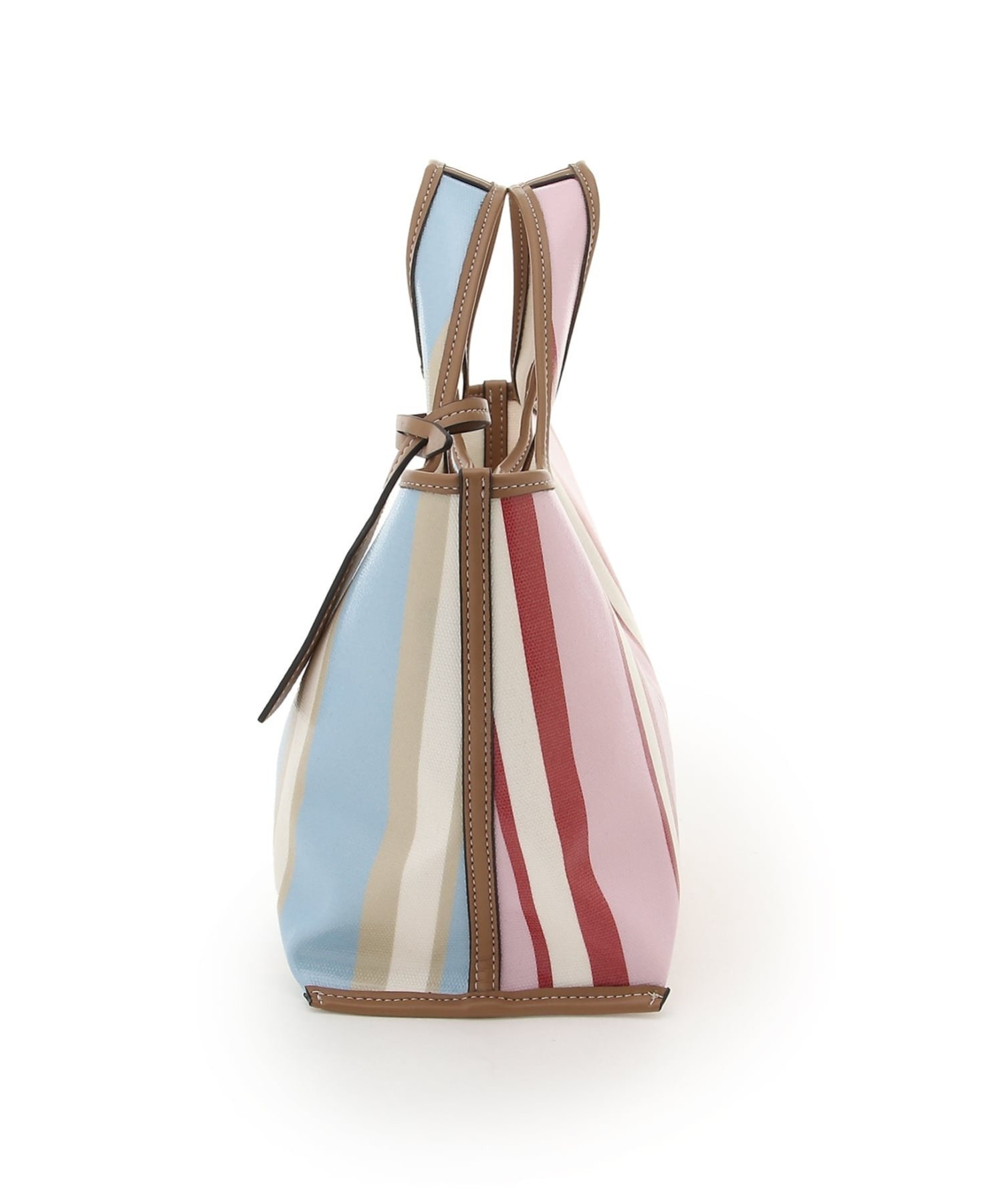 3.1 Phillip Lim (W)デュアルストライプ ミニマーケットトート スリーワン フィリップ リム バッグ トートバッグ ブルー【送料無料】