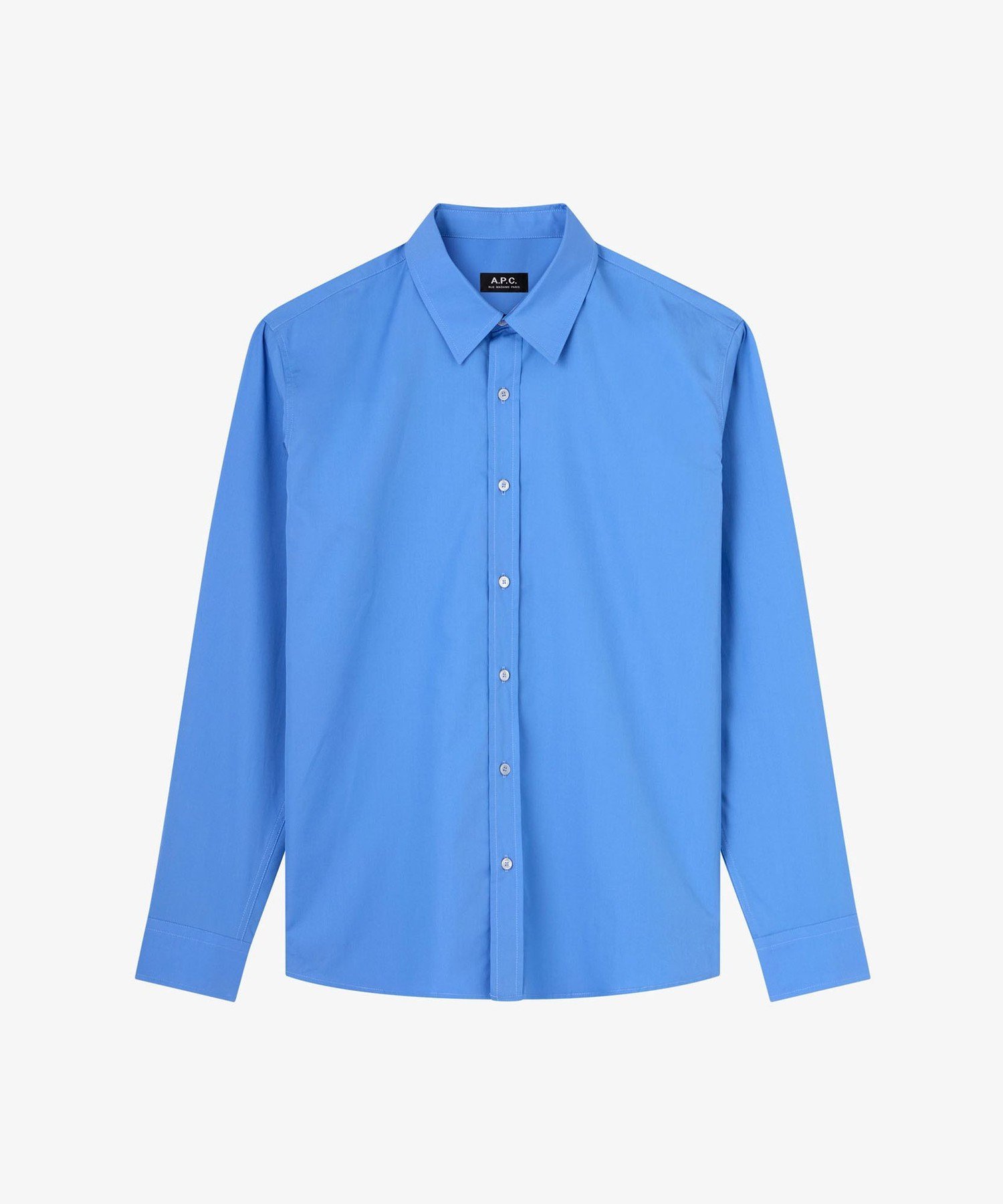 A.P.C. Lino シャツ アー・ぺー・セー トップス シャツ・ブラウス ブルー【送料無料】
