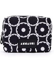 ANNA SUI ヴァケーション スクエアポーチ クイーポ 財布・ポーチ・ケース ポーチ ブラック グリーン パープル【送料無料】