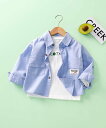 【SALE/20%OFF】aimoha KIDS 【aimoha-KIDS-】ワークシャツ風カジュアルキッズシャツ アイモハ トップス シャツ・ブラウス グリー...