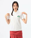 【SALE/50%OFF】BEAMS GOLF ORANGE LABEL 【別注】<WOMEN>FRUIT OF THE LOOM / 鹿の子 ソリッド ポロシャツ ビームス ゴルフ トップス ポロシャツ オレンジ ブラック ホワイト【送料無料】