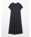 【SALE/50%OFF】Aquascutum WOMEN ドットスムースワンピース アクアスキュータム ワンピース・ドレス ドレス ホワイト ネイビー【送料無料】