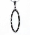 H.O.V H.O.V/frame necklace/フレーム ネックレス フォブ アクセサリー・腕時計 ネックレス シルバー【送料無料】