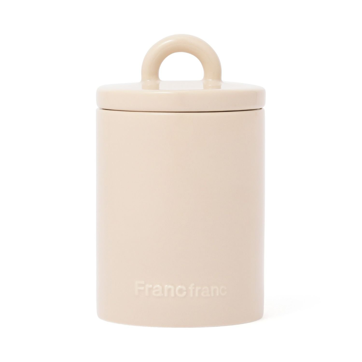 【SALE／30%OFF】Francfranc ロゴ キャニスター アイボリー フランフラン 食器・調理器具・キッチン用品 その他の食器・調理器具・キッチン用品 ホワイト stylife-15247262 Rakuten Fashion サンプル画像2