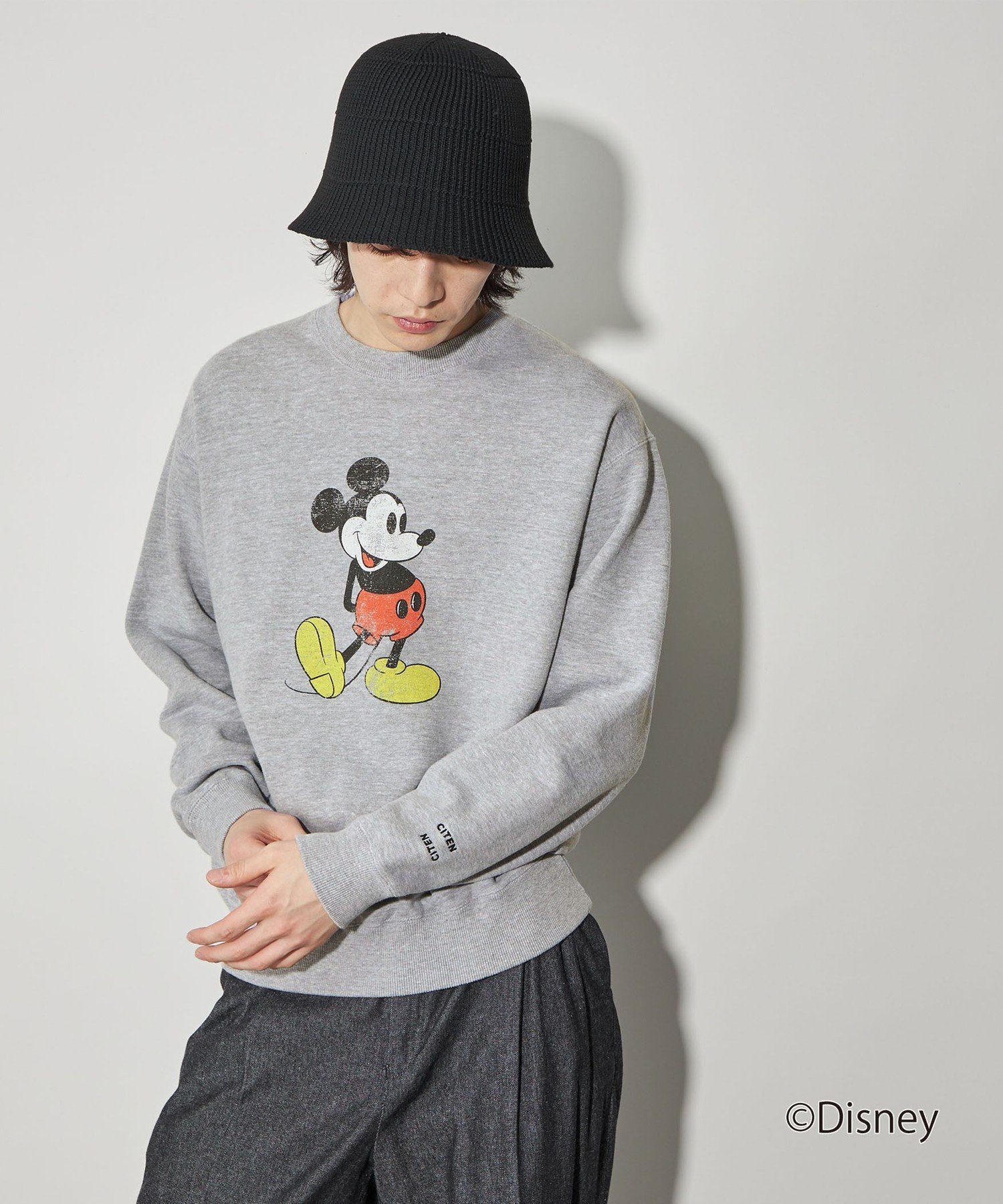 【SALE／30%OFF】CITEN 【別注】＜CITEN＞MICKEY MOUSE / プリントスウェット ユナイテッドアローズ ア..
