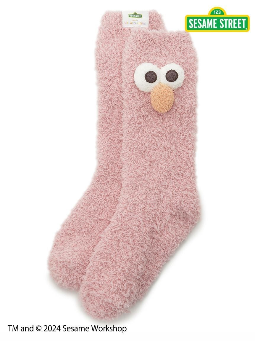 gelato pique 【SESAME STREET】エルモ ソックス ジェラートピケ 靴下・レッグウェア その他の靴下・レッグウェア ピンク