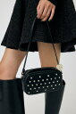 【SALE/30%OFF】MOUSSY STUDS ONE HANDLE バッグ マウジー バッグ その他のバッグ ブラック【送料無料】