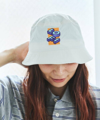 【SALE/20%OFF】FREAK'S STORE NYLON EMB BUCKET HAT バケットハット フリークスストア 帽子 ハット ホワイト グレー ネイビー ブラック 【SALE/20%OFF】FREAK'S STORE NYLON EMB BUCKET HAT バケットハット フリークスストア 帽子 ハット ホワイト グレー ネイビー ブラック