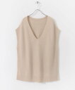 【SALE/65%OFF】URBAN RESEARCH ITEMS アンゴラタッチユルVニットベスト アーバンリサーチアイテムズ トップス ニット ネイビー グ...