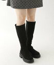 【SALE/5%OFF】Heather 【累計8万本】楽ちんなのに美脚!秋冬No.1ブーツ インヒールストレッチロングブーツ ヘザー シューズ・靴 ブーツ ブラ...