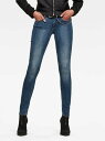 ジースター ロゥ ジーンズ レディース 【SALE／50%OFF】G-Star RAW 【公式ショップ】LYNN D-MID SUPER SKINNY/ローライズスキニージーンズ ジースターロゥ パンツ ジーンズ・デニムパンツ ブルー【送料無料】