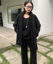 LONSLAN Vネックニット ニットパンツ マフラー 【3点セット】 LON24a124 チュクラ ジャケット・アウター その他のジャケット・アウター グレー...