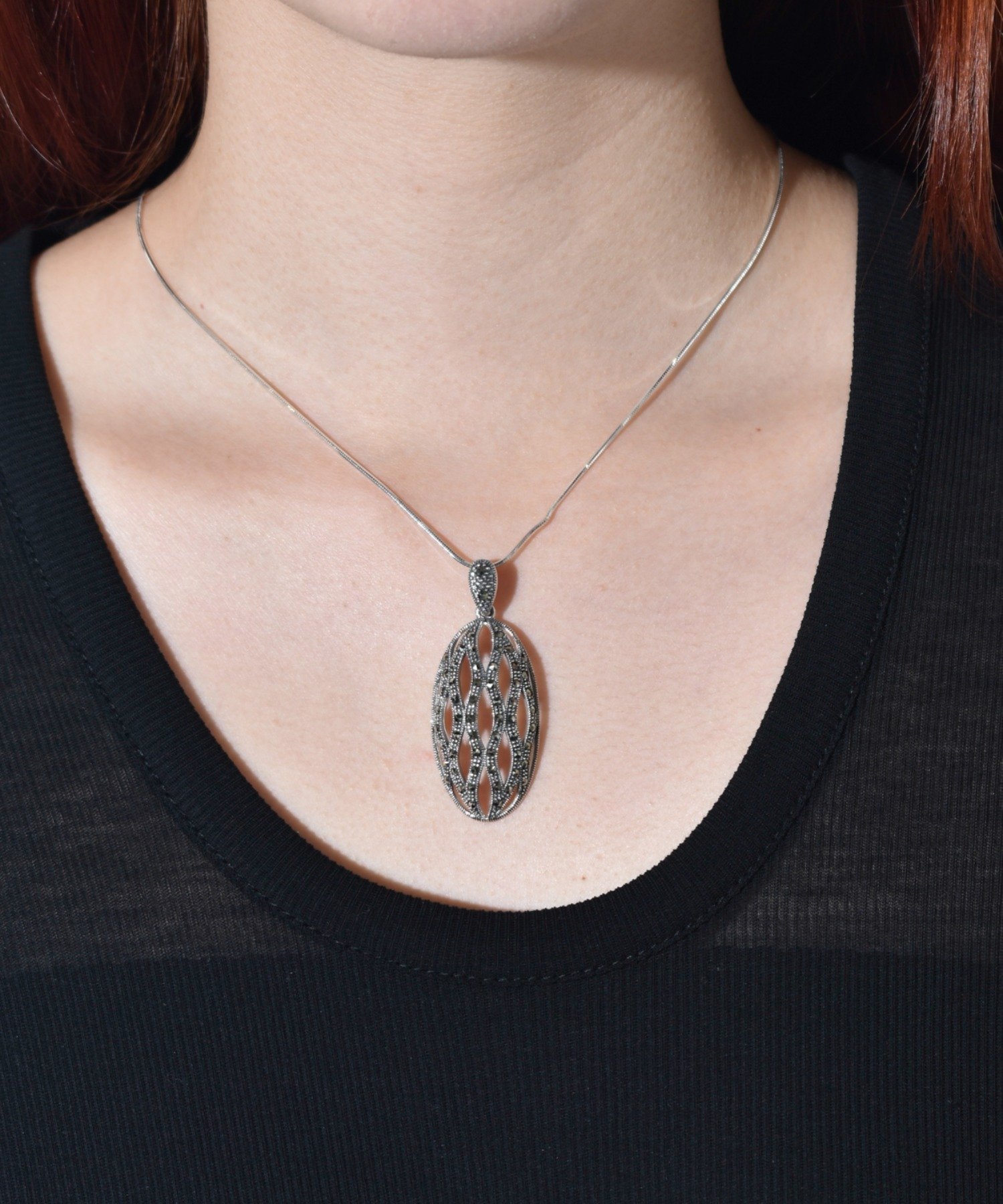 H.O.V H.O.V/coral reef necklace/コーラル リーフ ネックレス フォブ アクセサリー・腕時計 ネックレス シルバー【送料無料】