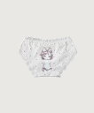 LA POMME petit MURAKAMI MOE LA POMME petit Collaboration Girl Print Shorts ラポミ・プ...