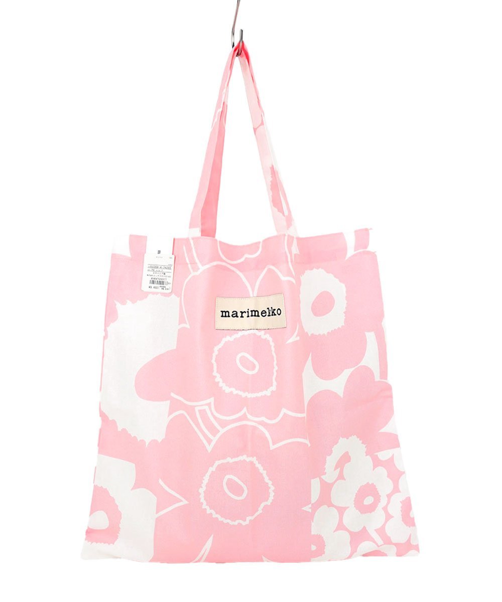 マリメッコ UNIKKO KOLLAASI BAG 43*44CM ブルーコムブルー バッグ トートバッグ