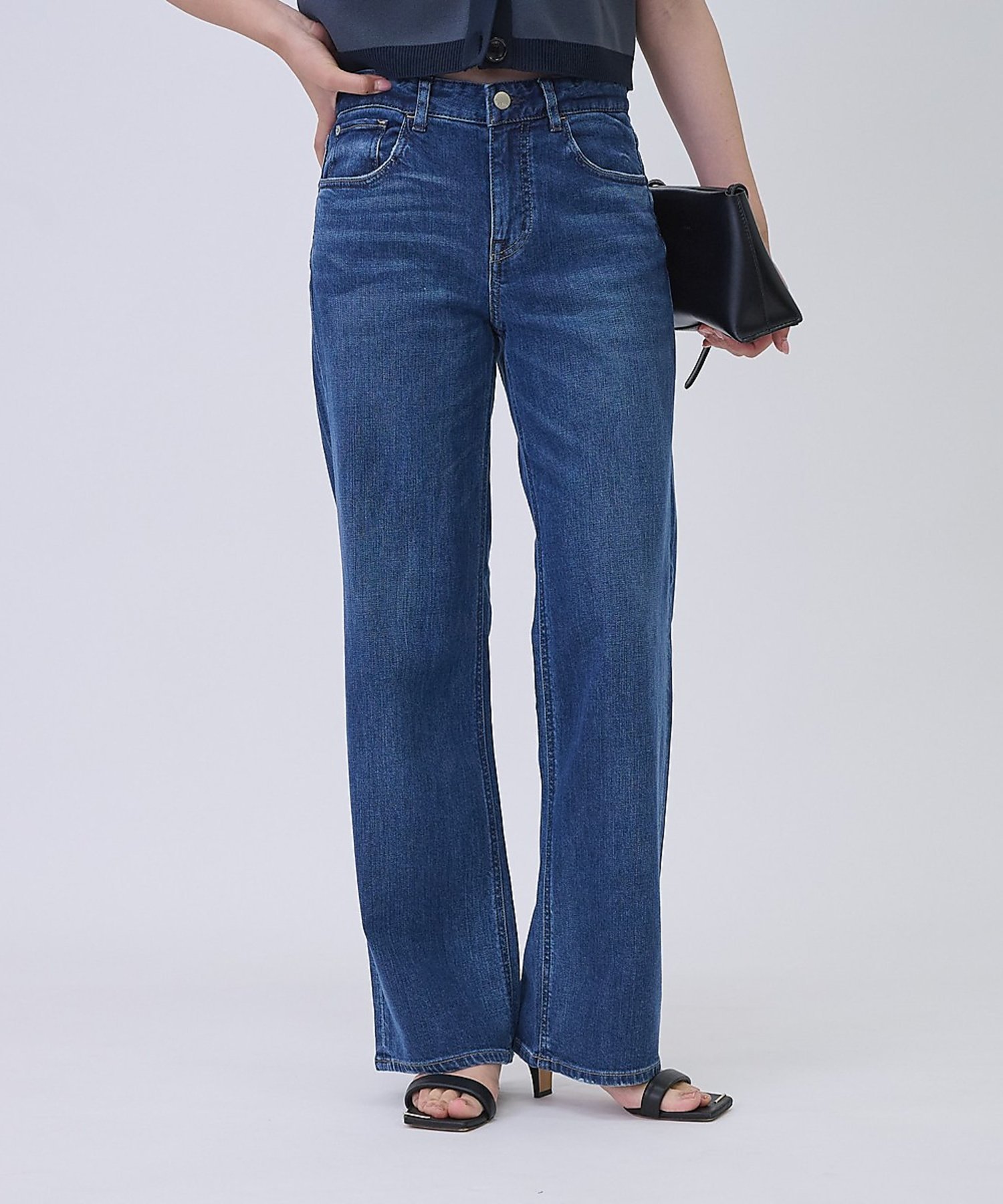 qualite 【Healthy DENIM/ヘルシーデニム】 Donuts / ドーナツ スト カリテ パンツ ジーンズ・デニムパンツ ネイビー