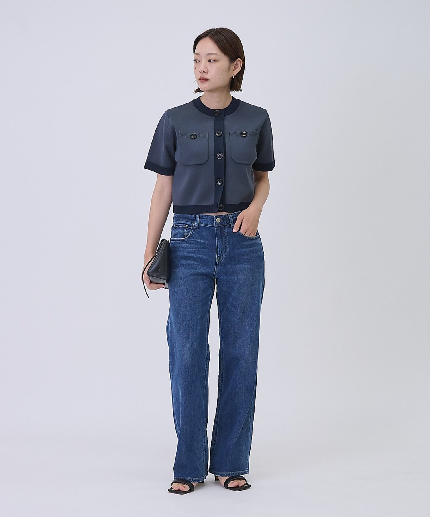 qualite 【Healthy DENIM/ヘルシーデニム】 Donuts / ドーナツ スト カリテ パンツ ジーンズ・デニムパンツ ネイビー